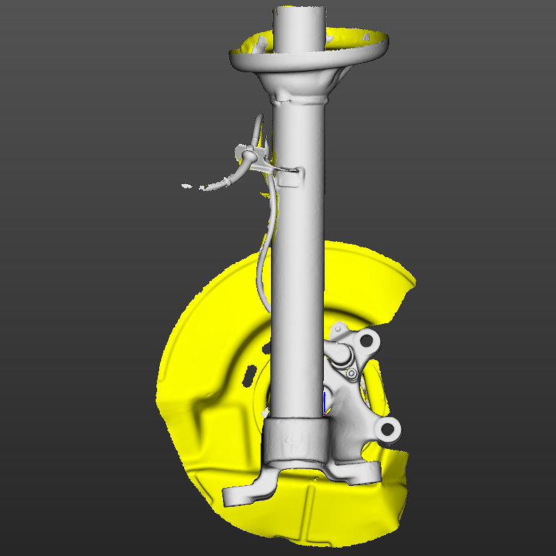 Bmw e30 front RH knuckle 3D Scan STL