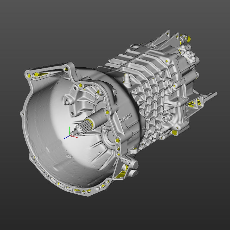 BMW E30 transmission getrag 260(M20) 3D Scan STL