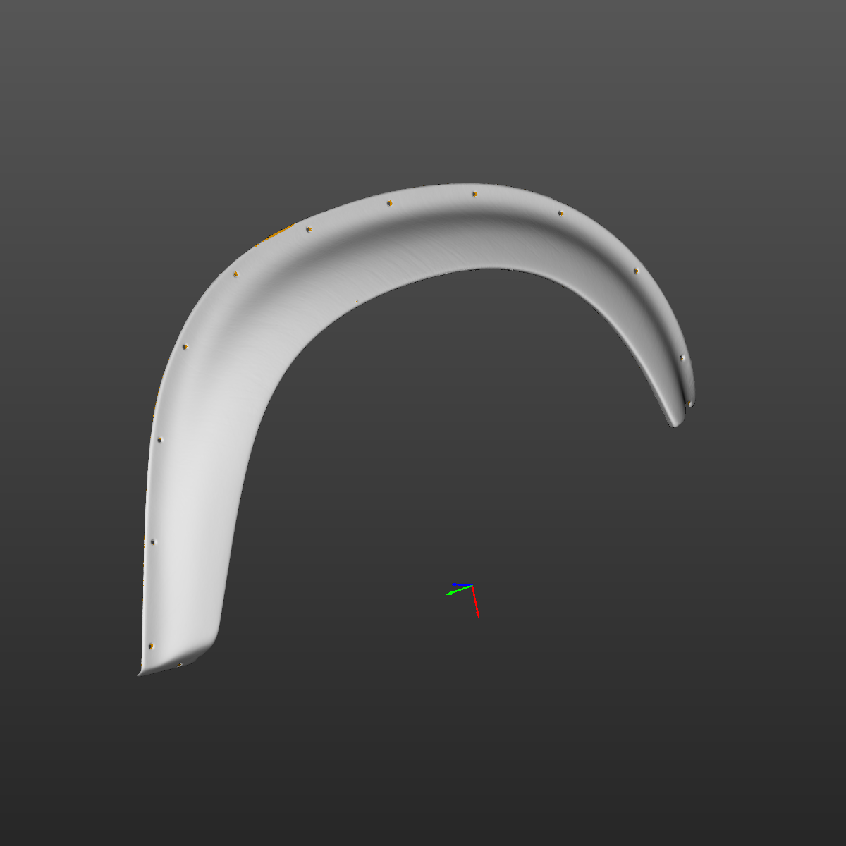 Bmw E20 2002 Turbo OEM Fender Flares 3D Scan STL