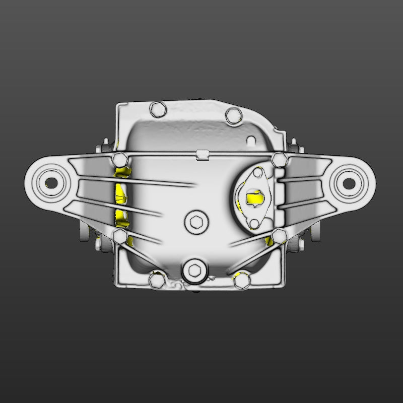 BMW E36 rear differential 188mm (3D Scan STL)