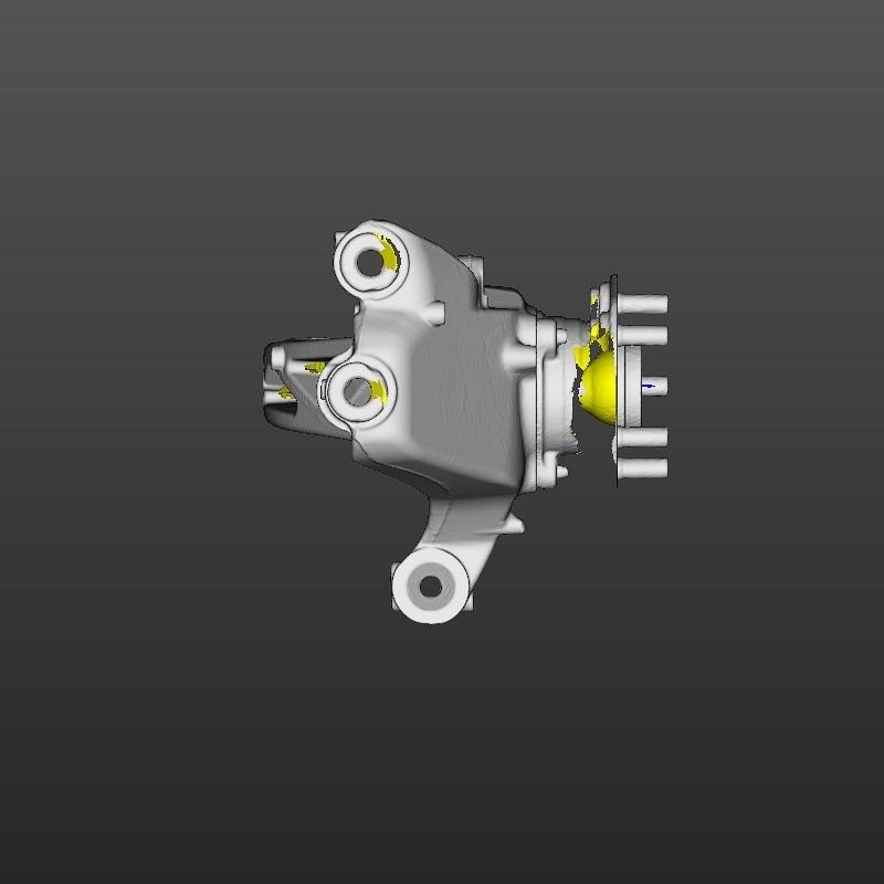 Tesla Model Y front RH knuckle 3D Scan STL