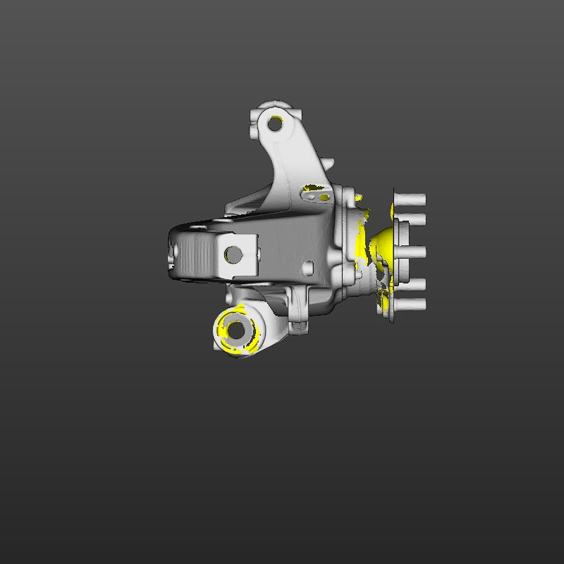 Tesla Model Y front RH knuckle 3D Scan STL