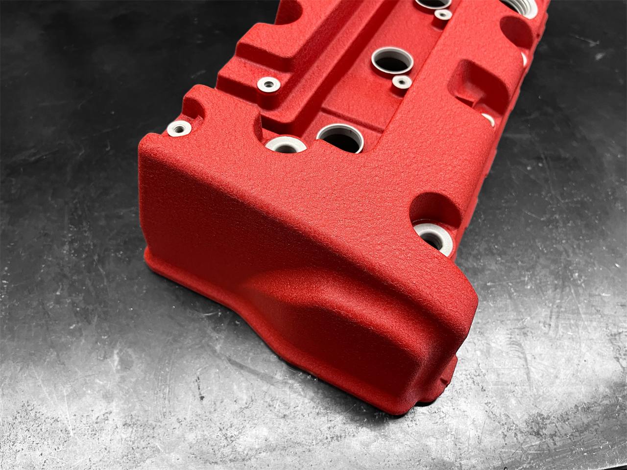 Honda K-SERIES K24 K20 Valve Cover Type R Civic RSX Powder Coated WRINKLE RED
