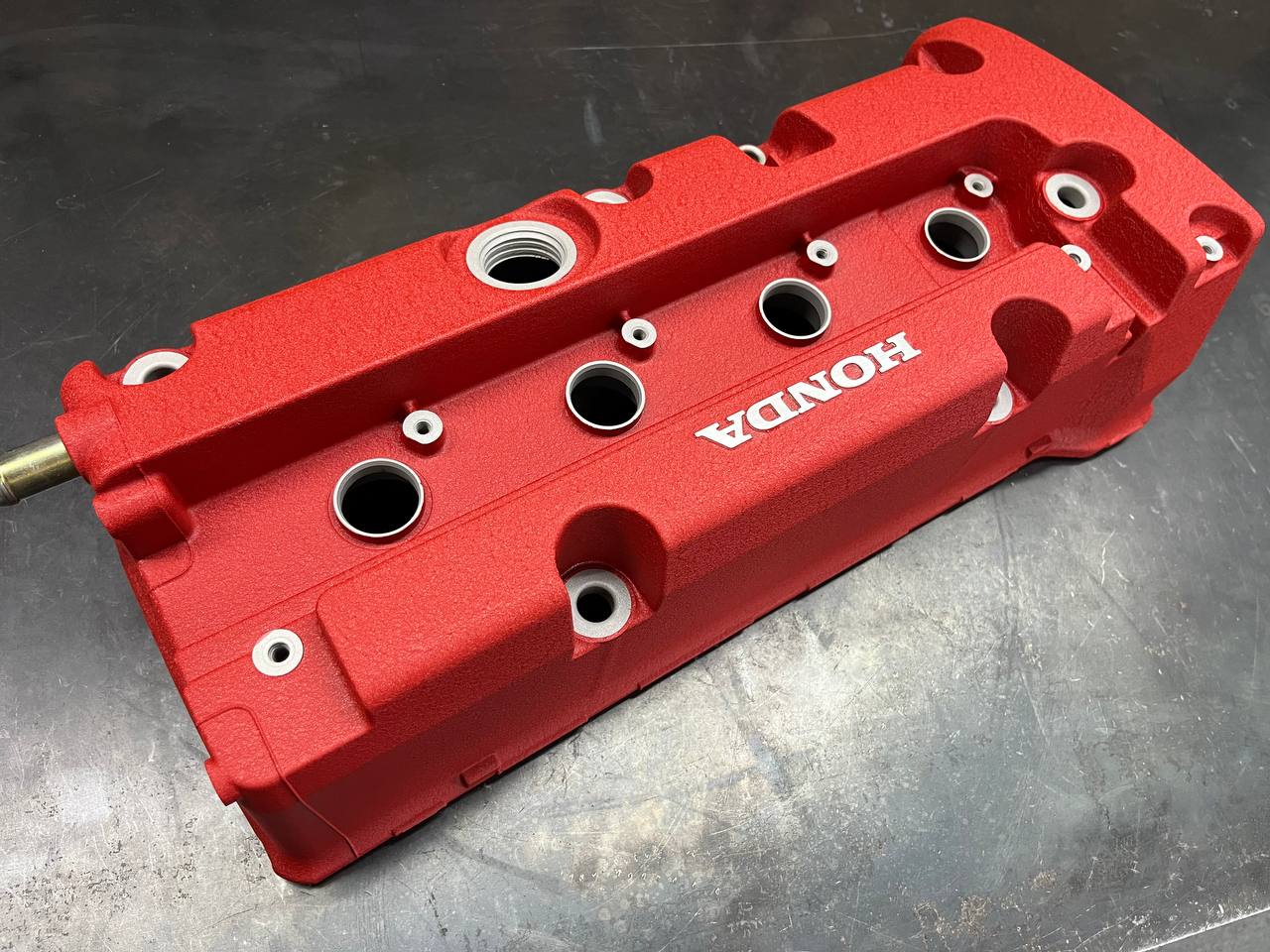 Honda K-SERIES K24 K20 Valve Cover Type R Civic RSX Powder Coated WRINKLE RED