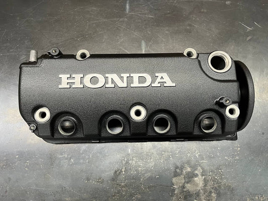 Honda D-Series 1992-2000 Honda Civic D Series Valve Cover Powder Coated Wrinkle Black
