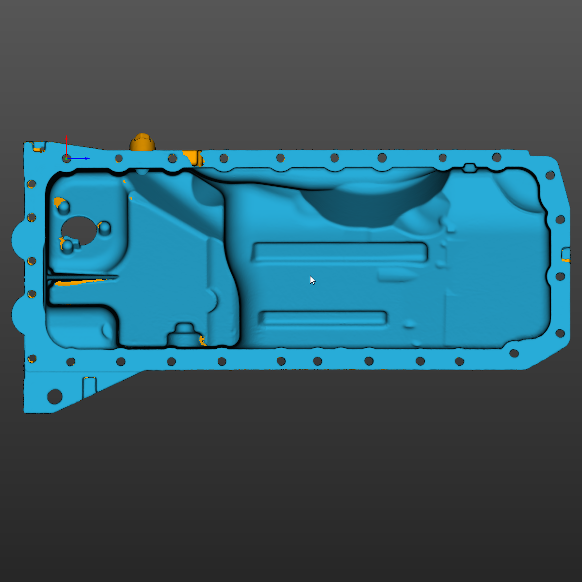 Bmw e9X Oil Pan (N52) 3D Scan STL