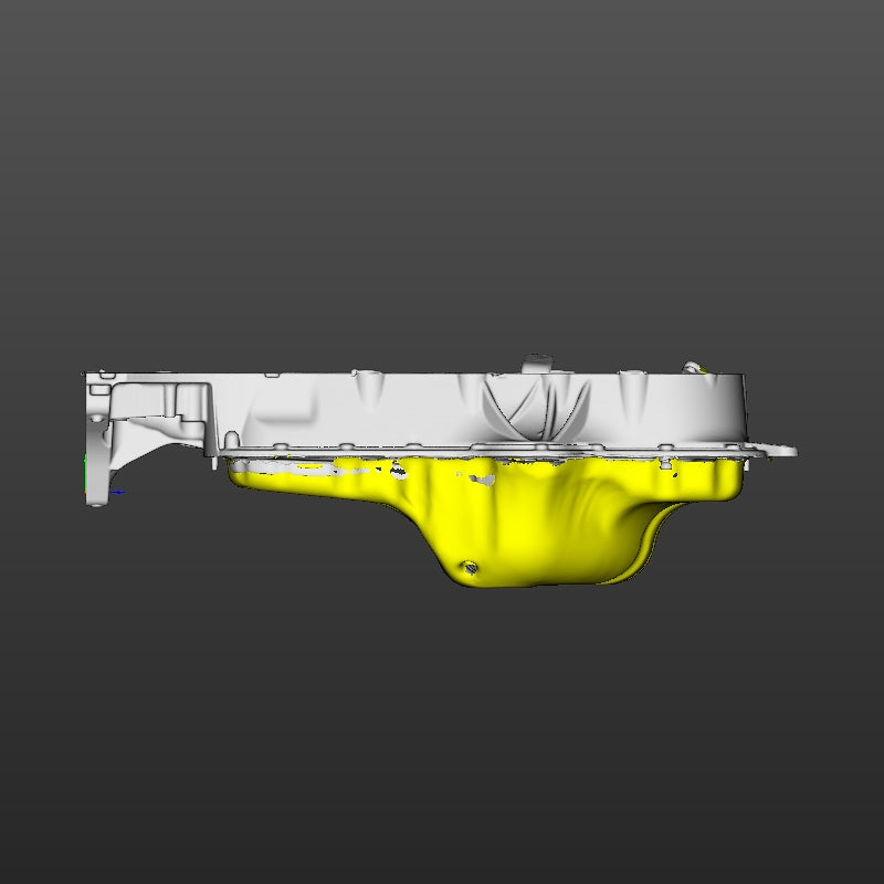 Toyota Tundra, Sequoia middle sump oil pan (2UZ-FE 4.7 VVTI) 3D Scan STL