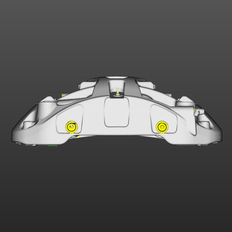 Tesla Model S Plaid Front Left Caliper (2 Scans With and Without Pads)