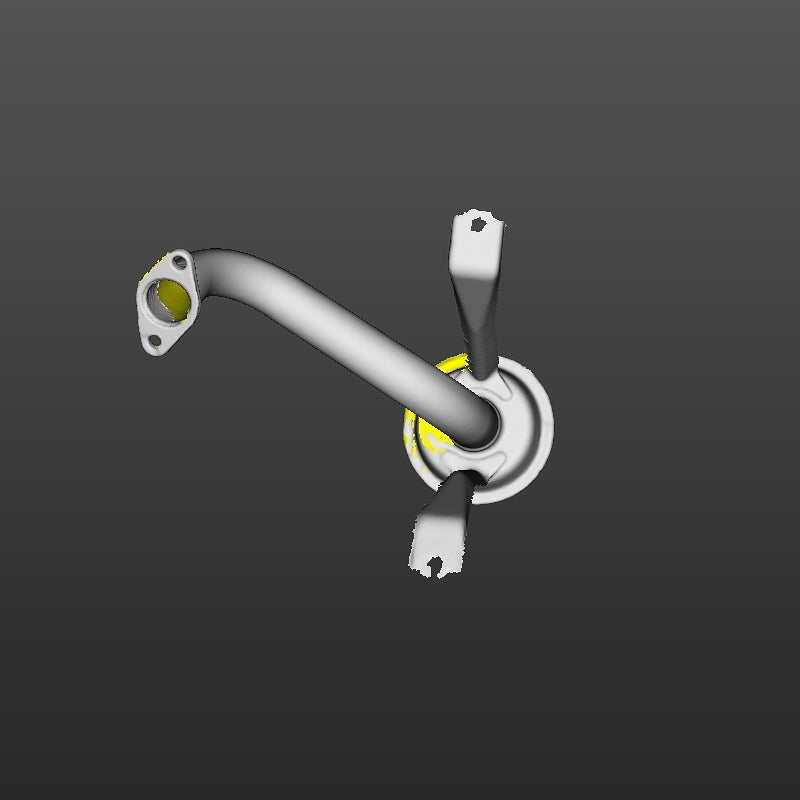 Toyota Tundra, Sequoia middle sump oil pan (2UZ-FE 4.7 VVTI) 3D Scan STL