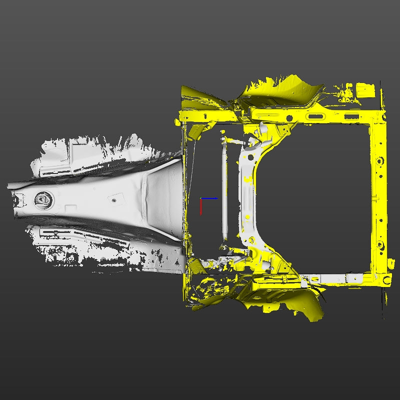 BMW E28 Sedan Engine Bay 3D Scan STL