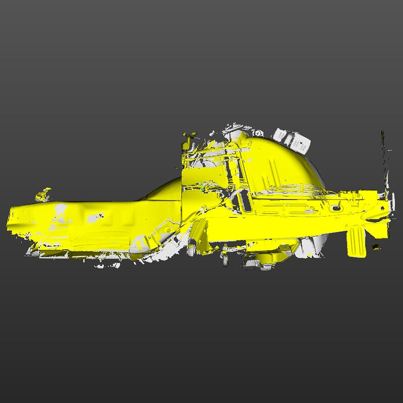 BMW E28 Sedan Engine Bay 3D Scan STL