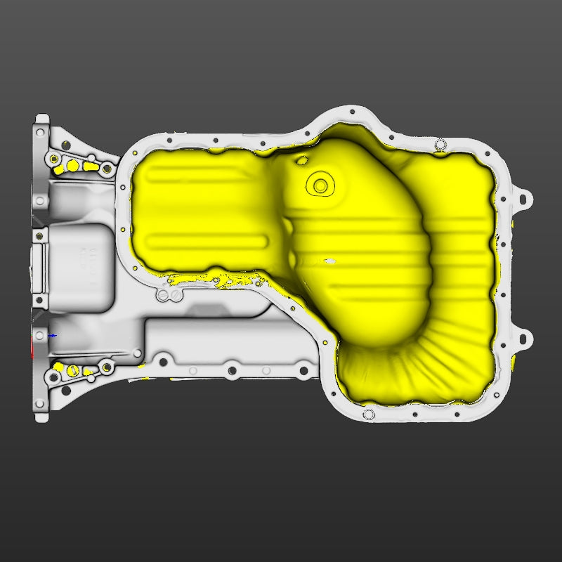 Toyota Tundra, Sequoia middle sump oil pan (2UZ-FE 4.7 VVTI) 3D Scan STL