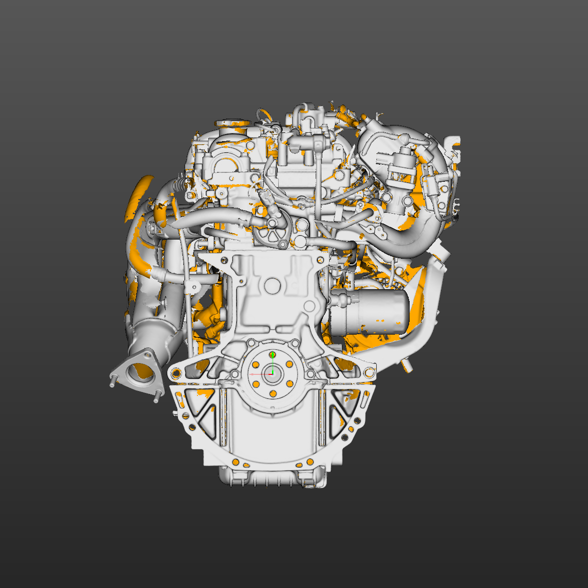 Engine Mazda MX-5 Miata NB 1.8 3D Scan STL