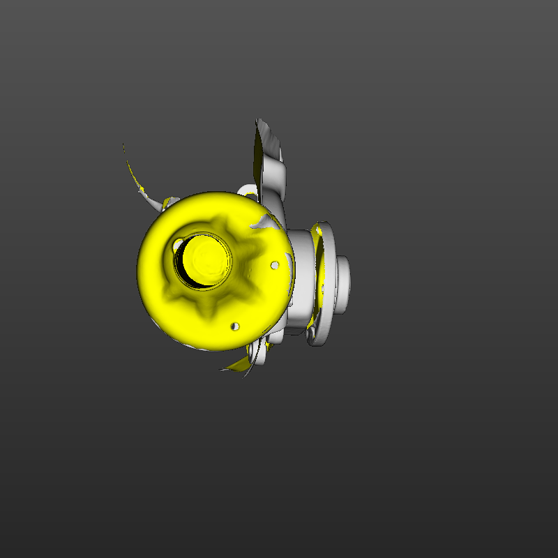 Bmw e30 front RH knuckle 3D Scan STL