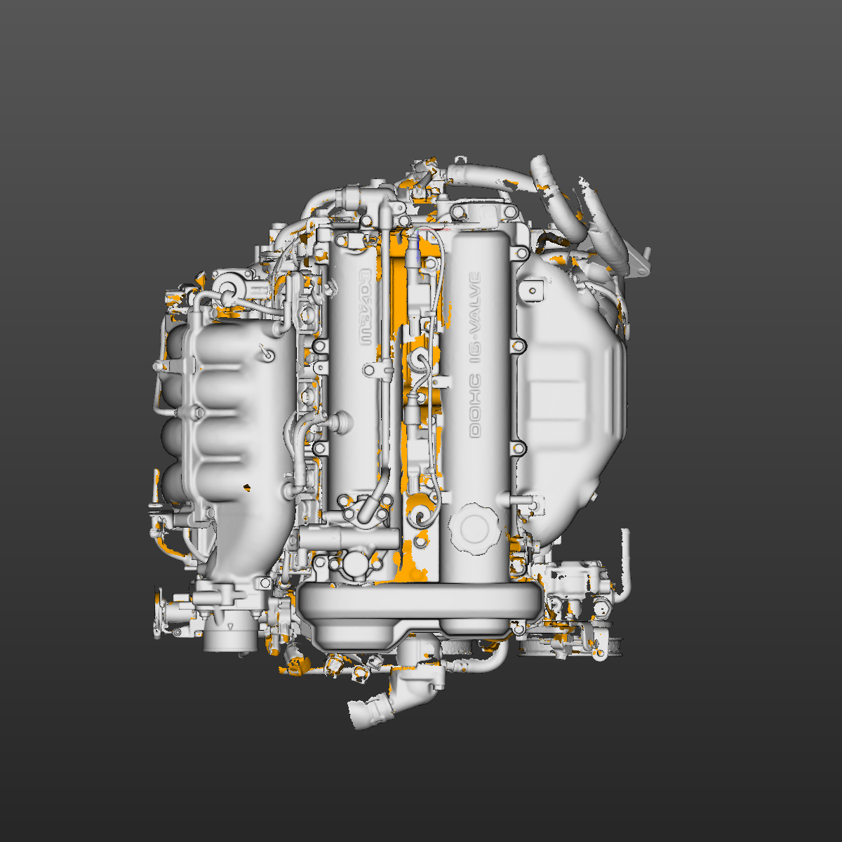 Engine Mazda MX-5 Miata NB 1.8 3D Scan STL